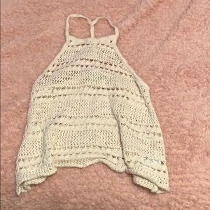 Woven tank top